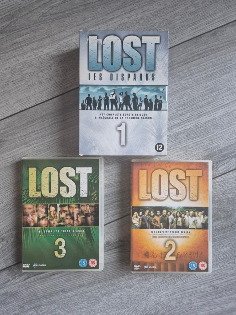 Lost DVD Boxsets - Seizoen 1, 2 en 3, Gebruikt, Boxset, Science Fiction en Fantasy, Ophalen of Verzenden