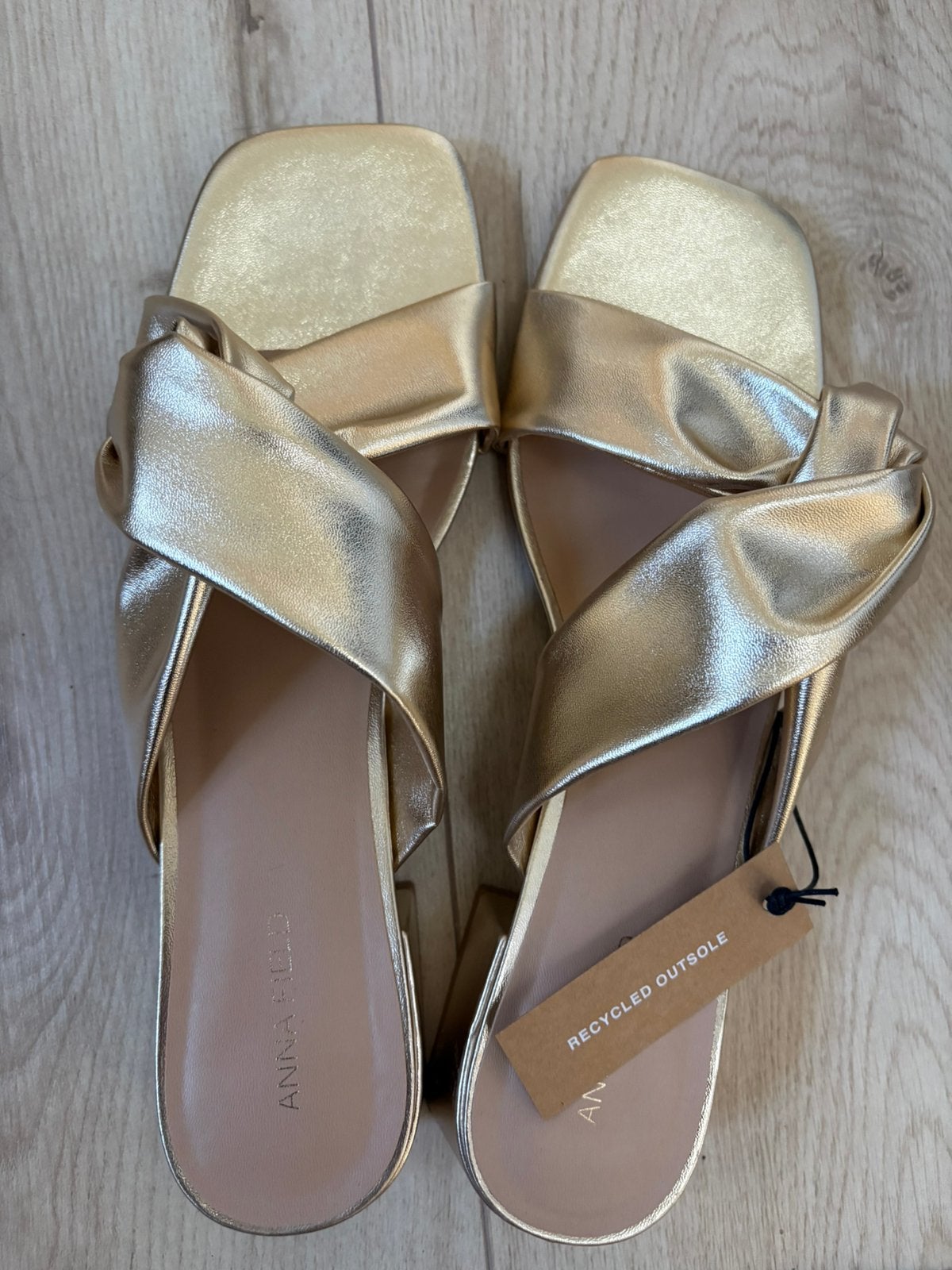 Nieuw! slippers Anna Field maat 42 wide fit, Overige kleuren, Nieuw, Sandalen of Muiltjes, Ophalen of Verzenden