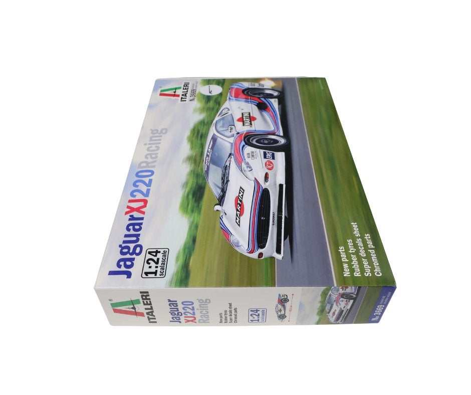 Italeri Jaguar XJ 220 Race Car 1/24 ITA-3669, Hobby en Vrije tijd, Modelbouw | Auto's en Voertuigen, Groter dan 1:32, Nieuw, Ophalen of Verzenden