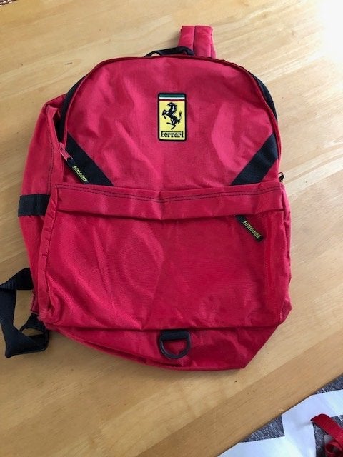 Te koop Ferrari rugtas, Ophalen, Gebruikt, Overige merken, 30 tot 45 cm
