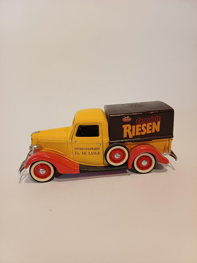 FORD V8 delivery pick-up miniatuur 1:19 mooi groot model, Ophalen of Verzenden, Zo goed als nieuw, Auto, Overige merken