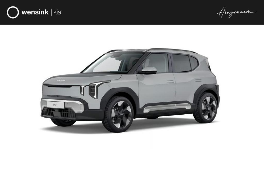 Kia EV2 Plus 42.2 kWh | Privacy Glass | Dual zone climate co, Auto's, Kia, Stof, Nieuw, Zilver of Grijs, Te koop