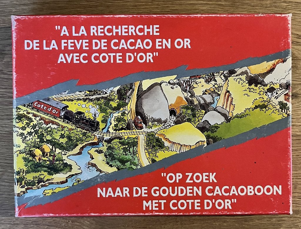 Op zoek naar de Gouden Cacaoboon (1992) Spel, Hobby en Vrije tijd, Een of twee spelers, Ophalen of Verzenden, Gebruikt, Côte d'Or