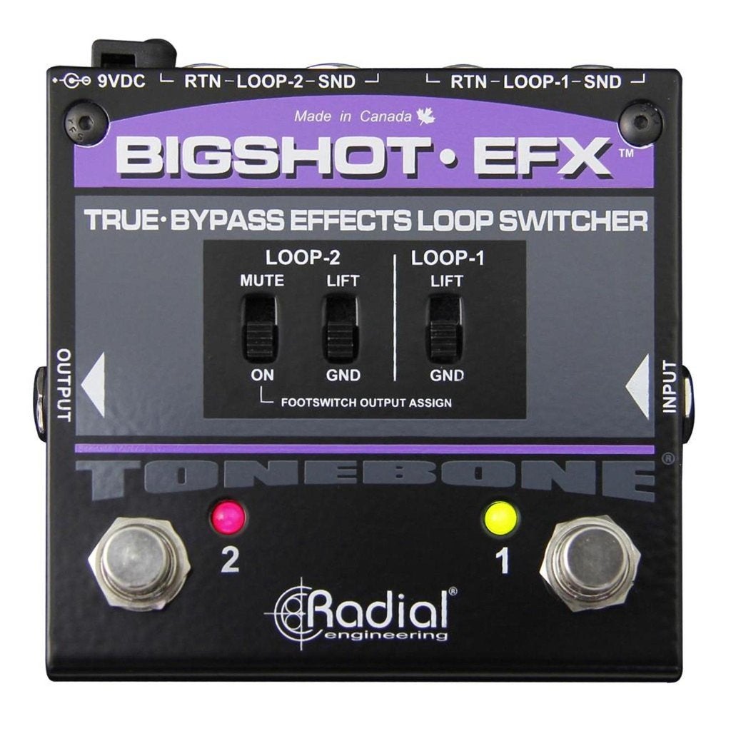 Radial Bigshot EFX effectloop switcher, ., Overige typen, Nieuw, Ophalen of Verzenden