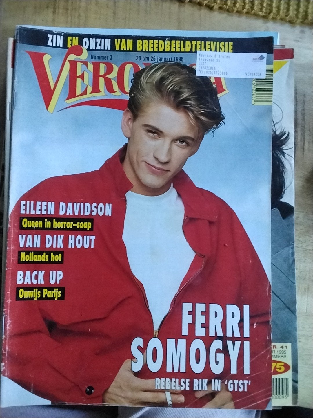 Veronica Magazine 26 januari 1996 - Ferri Somogyi, Ophalen of Verzenden, Gelezen, Muziek, Film of Tv