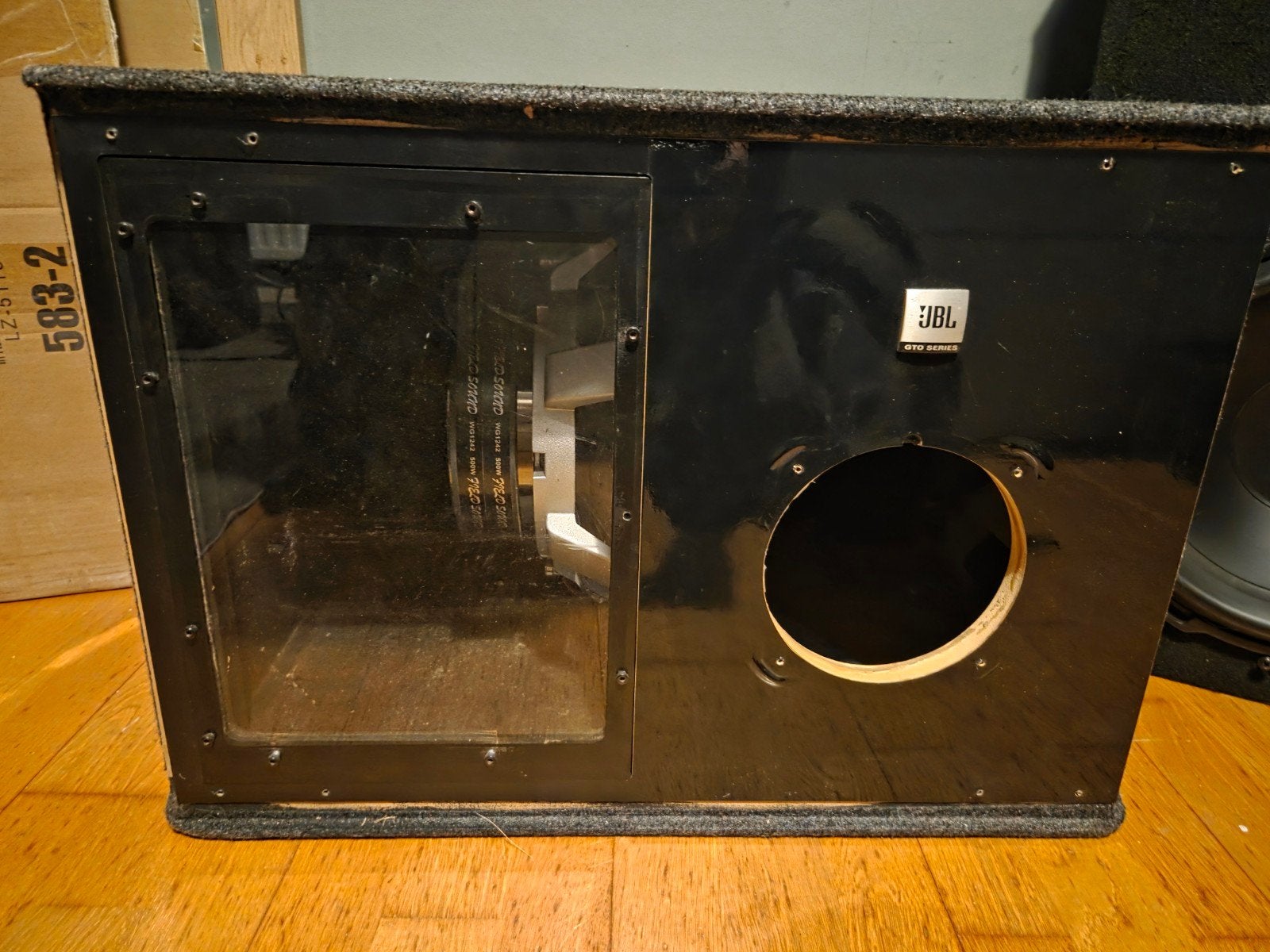 jbl subwoofer, Ophalen of Verzenden, Gebruikt