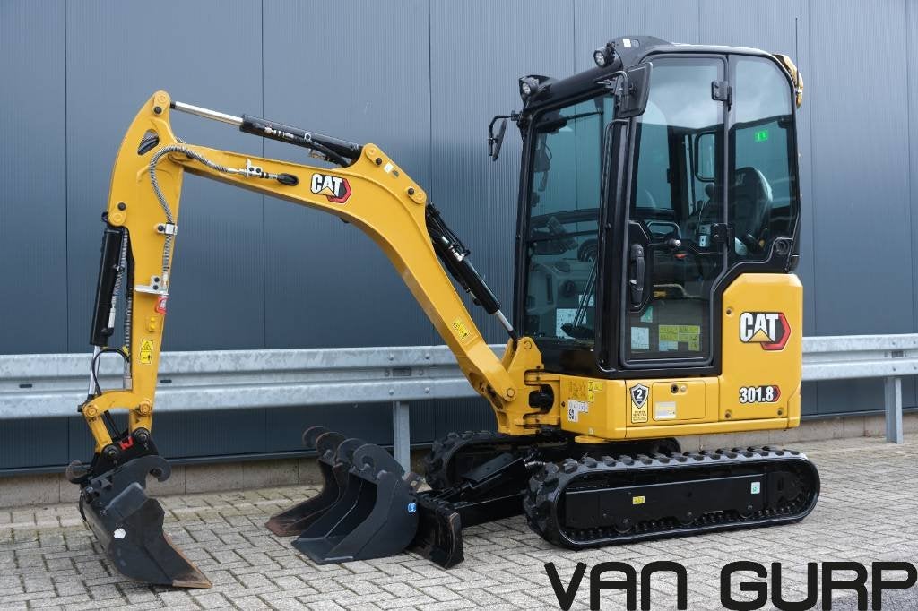 Cat 301.8 | 2021 | only 40h | (bj 2021), Graafmachine