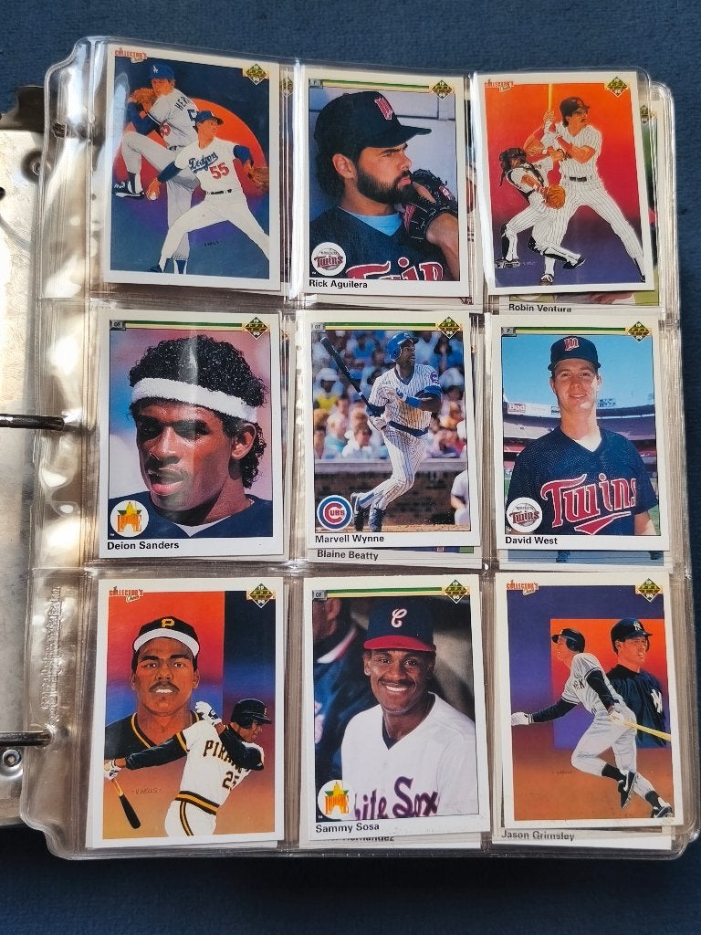 1990 Upper deck honkbal collectie, Ophalen of Verzenden, Zo goed als nieuw, Speeldeck
