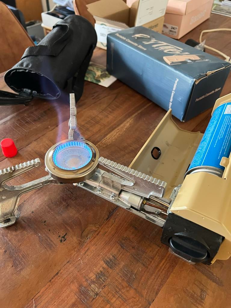 Draagbaar Cassette Gasfornuis - Ideaal voor Camping, Ophalen of Verzenden, Nieuw