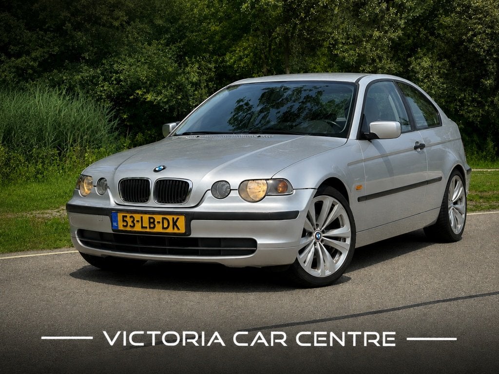 BMW 3 Serie Compact 316ti - Airco - Cruise - APK (bj 2002), Auto's, BMW, Traction-control, Stof, 4 cilinders, Bedrijf