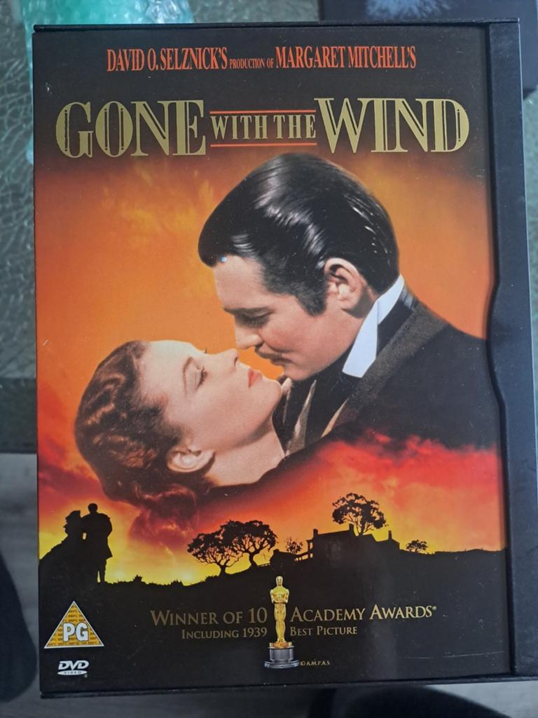 Gone with the wind (dvd), Cd's en Dvd's, Dvd's | Klassiekers, Alle leeftijden, Drama, Ophalen of Verzenden, Zo goed als nieuw
