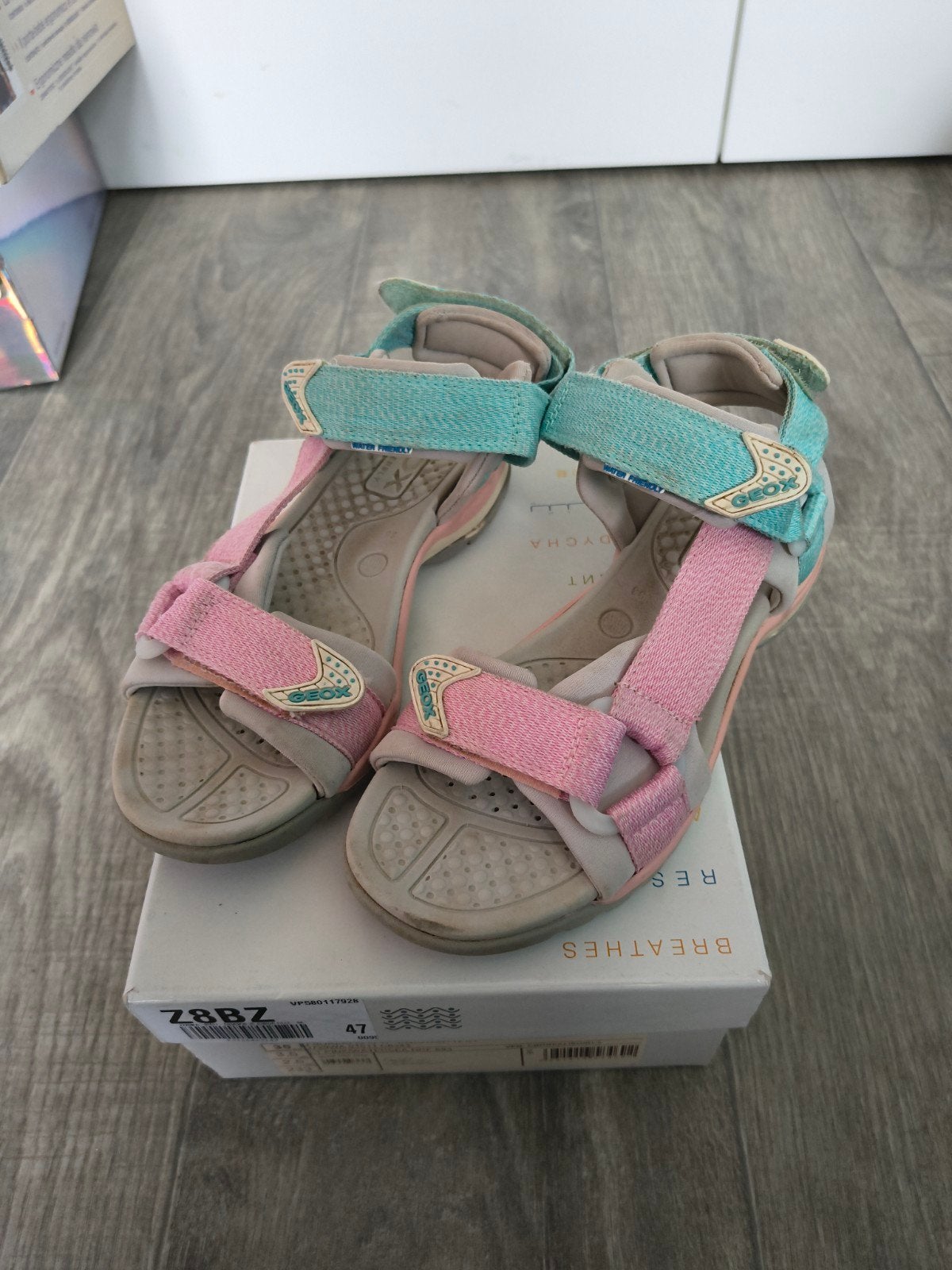 geox sandalen maat 35, Gebruikt, Meisje, Overige typen, Ophalen of Verzenden