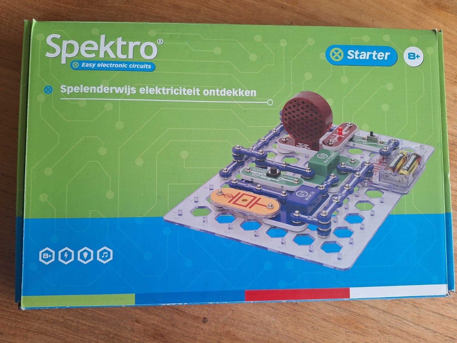Spektro Starter B+ complete set - lichtgestuurde schakelaar, Kinderen en Baby's, Speelgoed | Educatief en Creatief, Ophalen of Verzenden