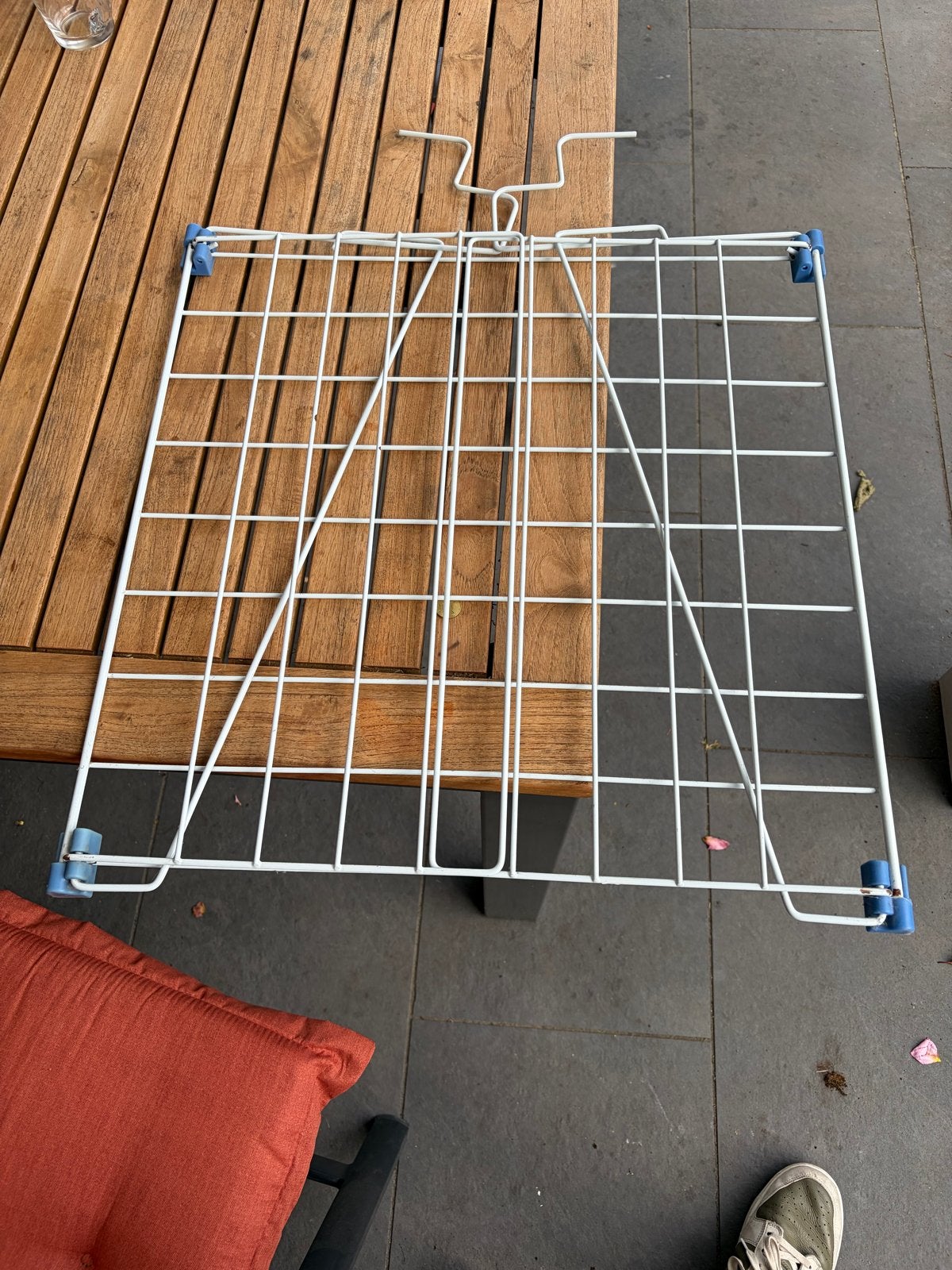 Handig droogrek voor binnen of buiten, Tuin en Terras, Droogmolens en Wasrekken, Ophalen, Gebruikt, Wasrek