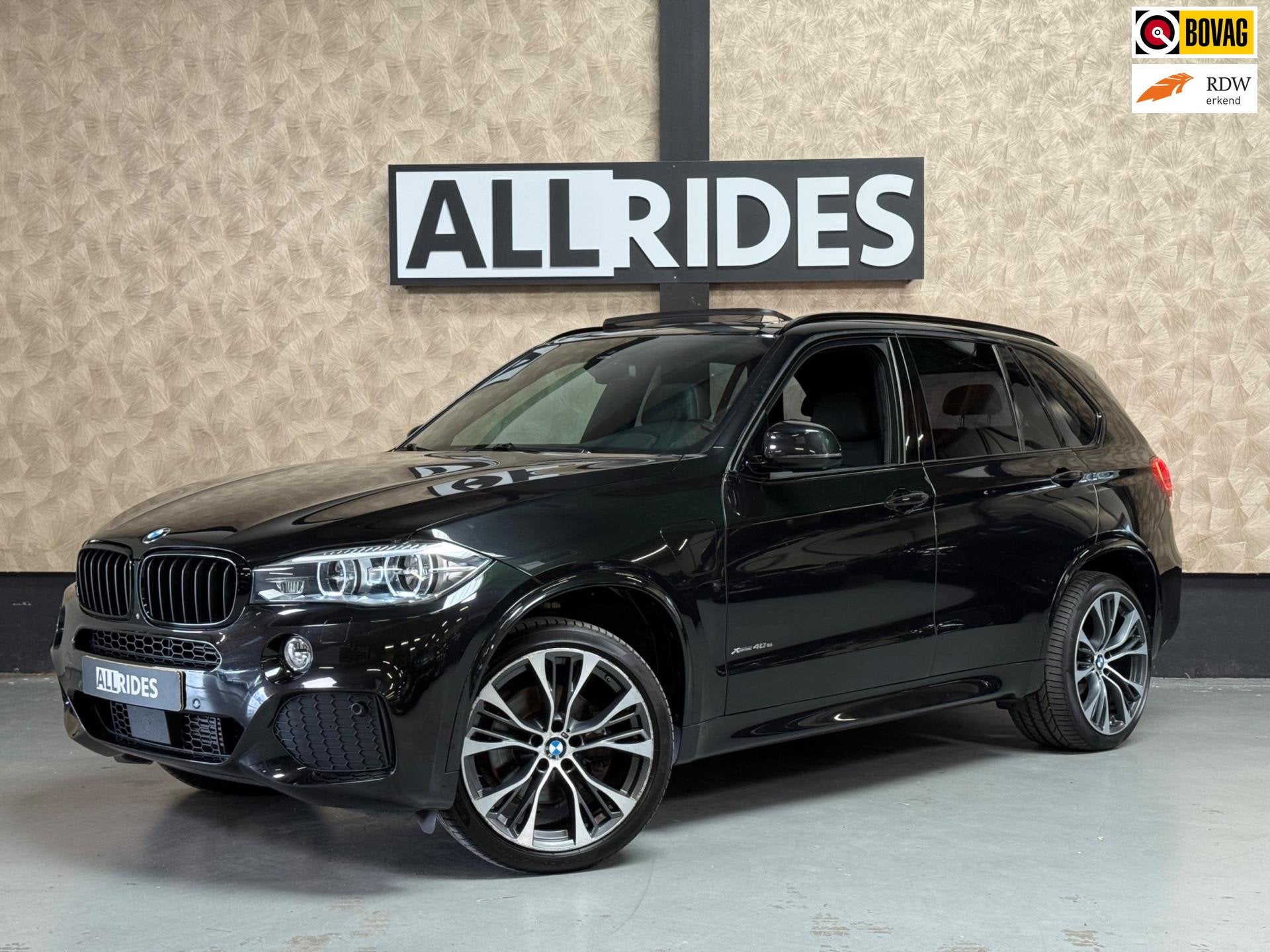 BMW X5 XDrive40e iPerformance High Executive | M Sport | NAP, Dealer onderhouden, Gebruikt, 4 cilinders, Zwart