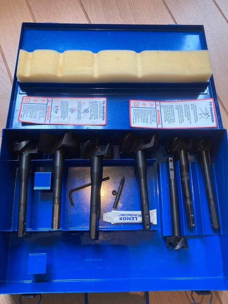 Lenox Auger Leader houtboren set 31/700, Ophalen, Zo goed als nieuw