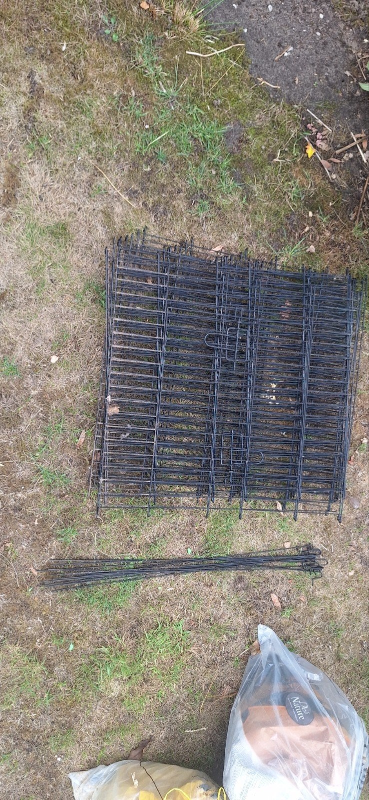 adori ren metaal zwart. 12 panelen van 60x60 cm, Dieren en Toebehoren, Ophalen of Verzenden, Kippenhok of Kippenren