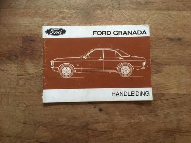 Handleiding/Instructieboekje    Ford  Granada     1976    NL, Auto diversen, Handleidingen en Instructieboekjes, Verzenden