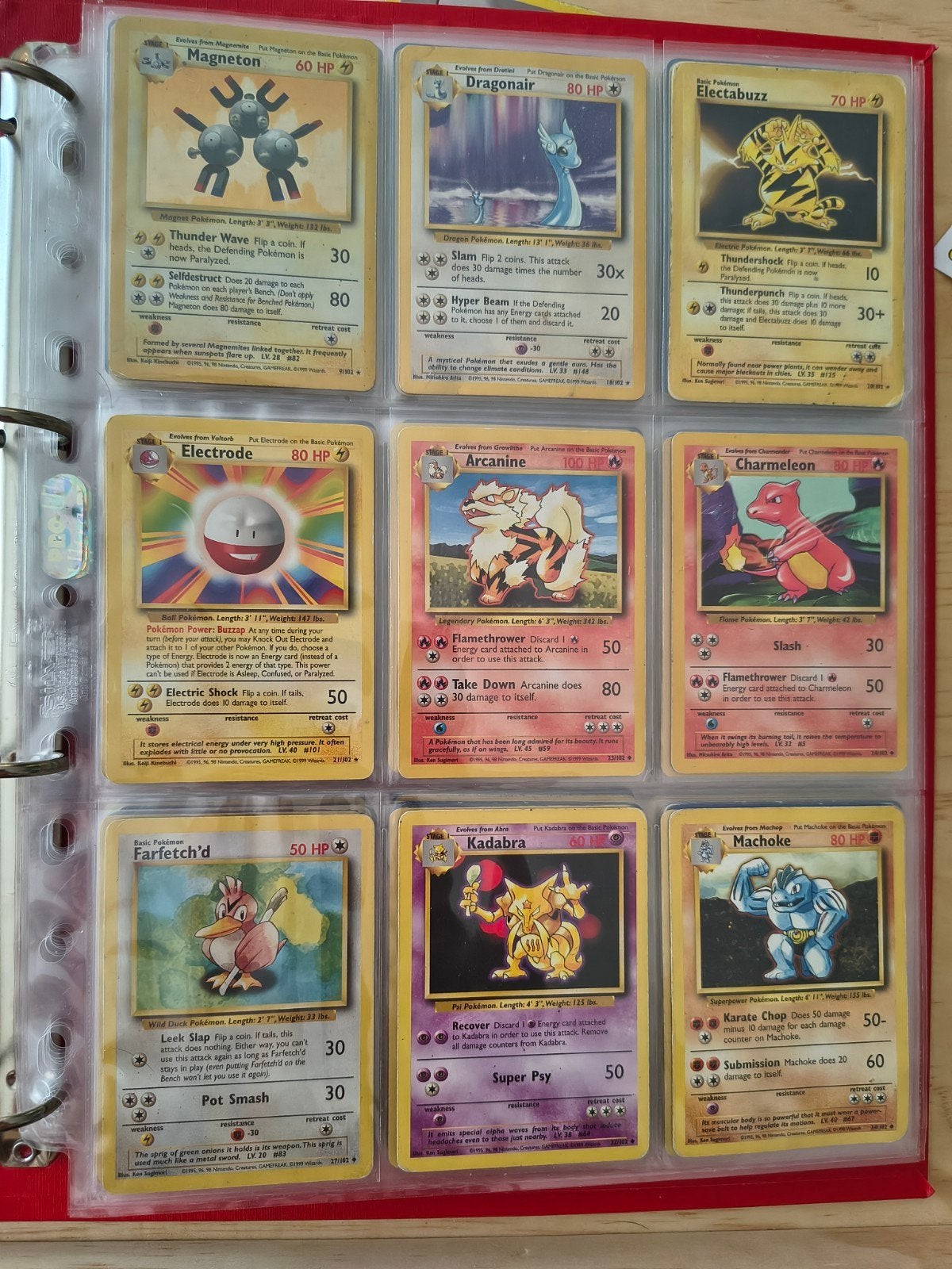 45 Pokémon kaarten Base Set, Hobby en Vrije tijd, Verzamelkaartspellen | Pokémon, Ophalen of Verzenden, Meerdere kaarten