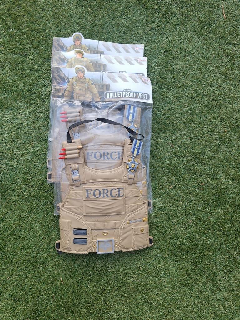 Militair speelvest - Bulletproof Vest voor kinderen, Ophalen of Verzenden, Nieuw, Jongen of Meisje