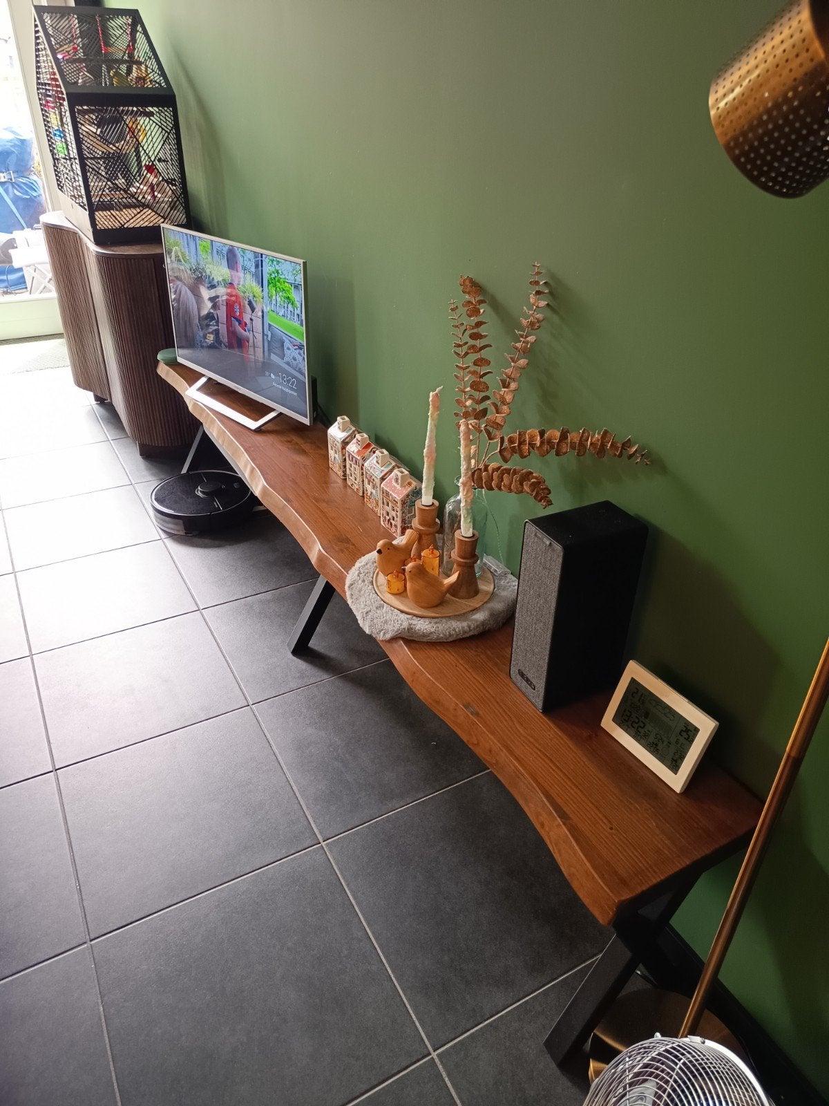 Mooie hal/ tv meubel te koop!, Huis en Inrichting, Ophalen, Zo goed als nieuw, Parket