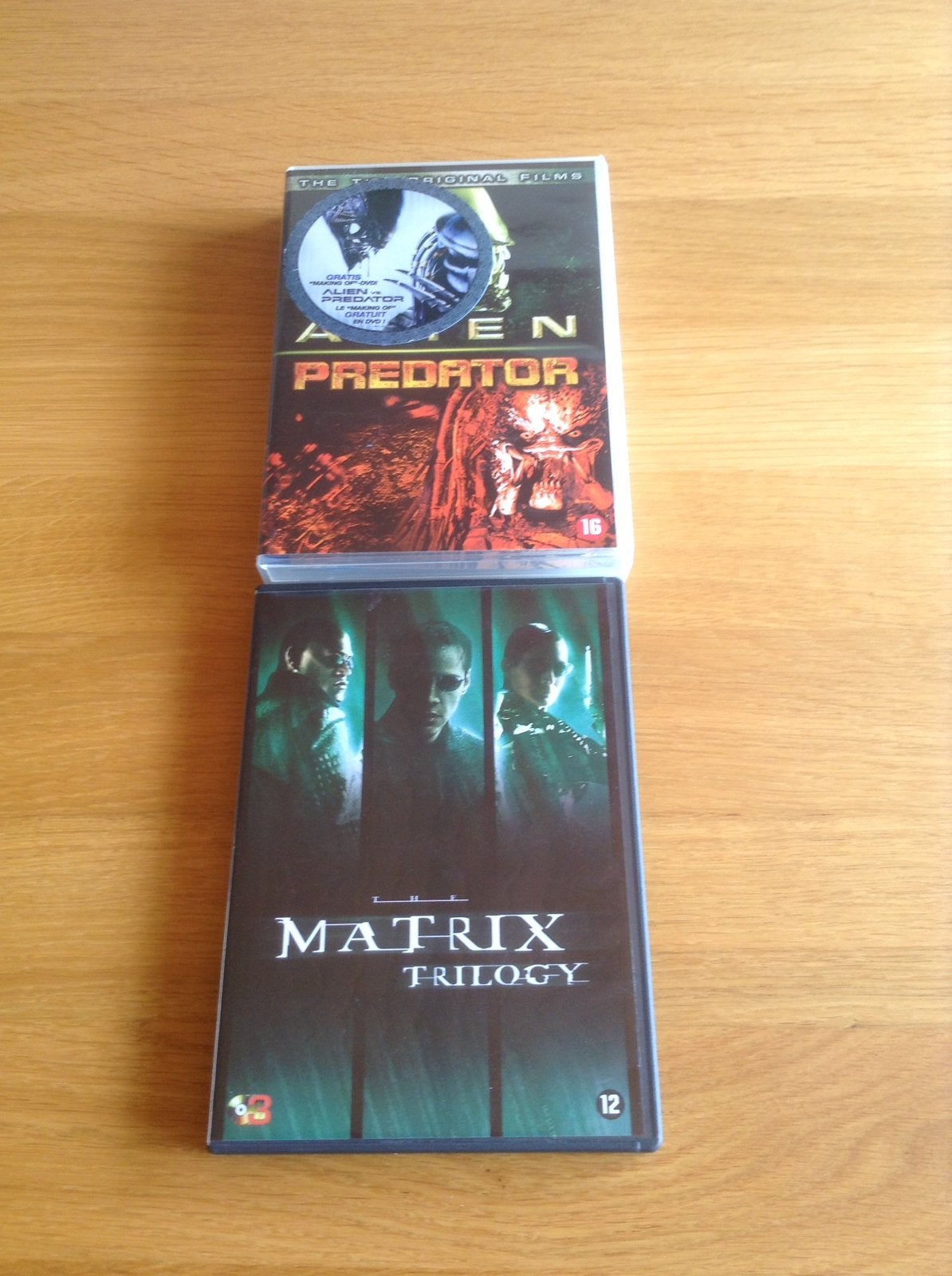 Dvd Box Matrix Trilogie , Alien Predator, Vanaf 12 jaar, Ophalen of Verzenden, Zo goed als nieuw, Science Fiction