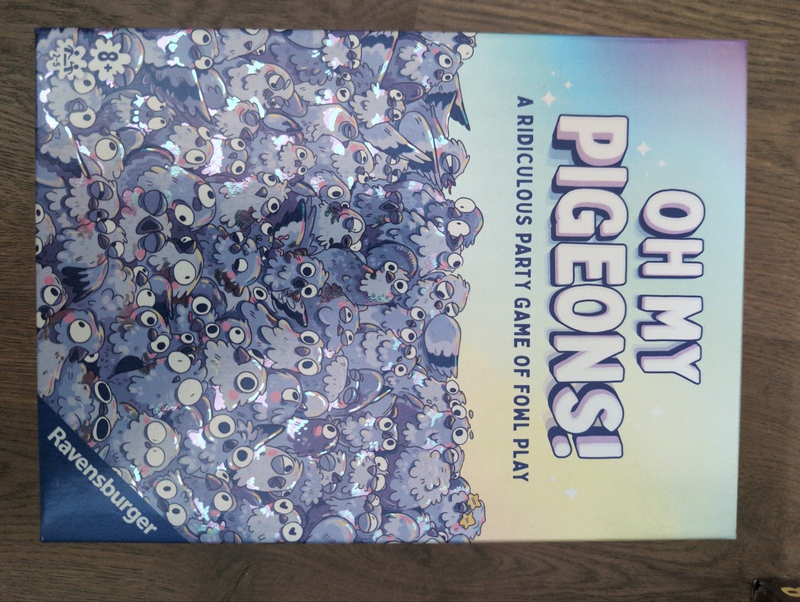 Oh My Pigeons! Party Game - Ravensburger (Engels), Vijf spelers of meer, Ophalen of Verzenden, Zo goed als nieuw, Ravensburger