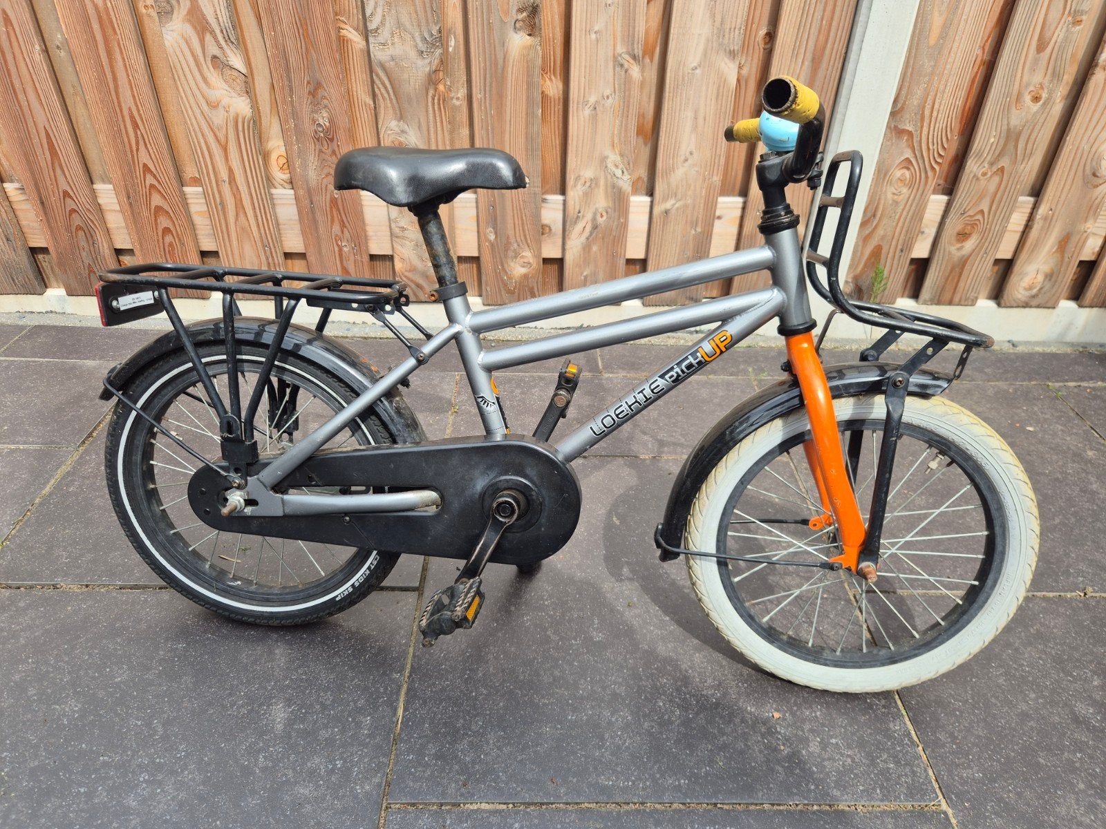 Loekie Pick Up 16 inch kinderfiets - Gebruikt, Fietsen en Brommers, Ophalen, Terugtraprem, Loekie, 16 tot 20 inch