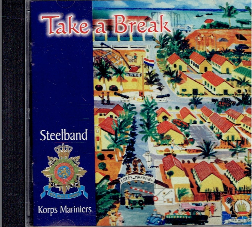 Hafabra -= Take a Break - Steelband Korps Mariniers CD, Verzenden, Inclusief doosje, Album, Overige genres
