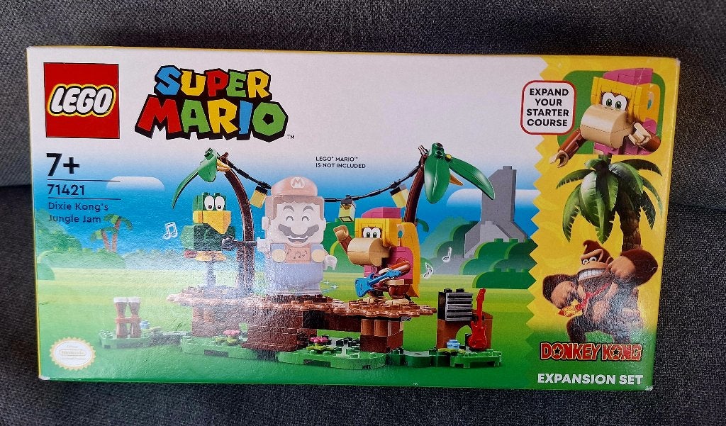 LEGO Super Mario: Dixie Kongs Jungleshow - 71421 NIEUW, Overige thema's, Nieuw, Ophalen of Verzenden, Complete set