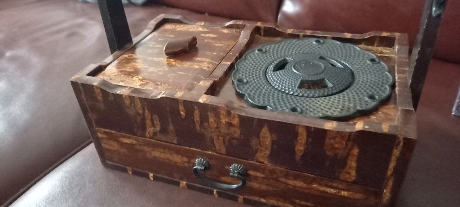 Traditionele Japanse Kabazaiku tabakset, Ophalen of Verzenden