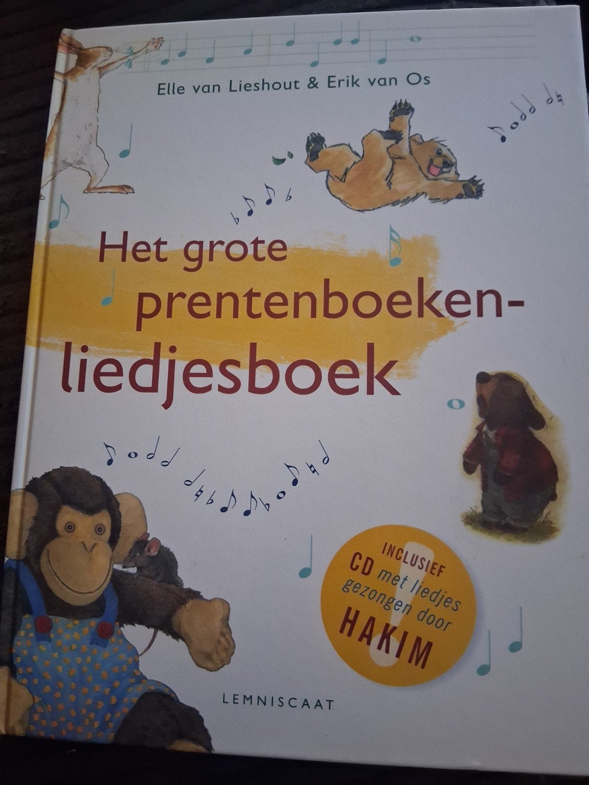 Elle van Lieshout - Het grote prentenboekenliedjesboek, Fictie algemeen, Ophalen of Verzenden, Zo goed als nieuw, Elle van Lieshout; Erik van Lieshout; Erik van Os