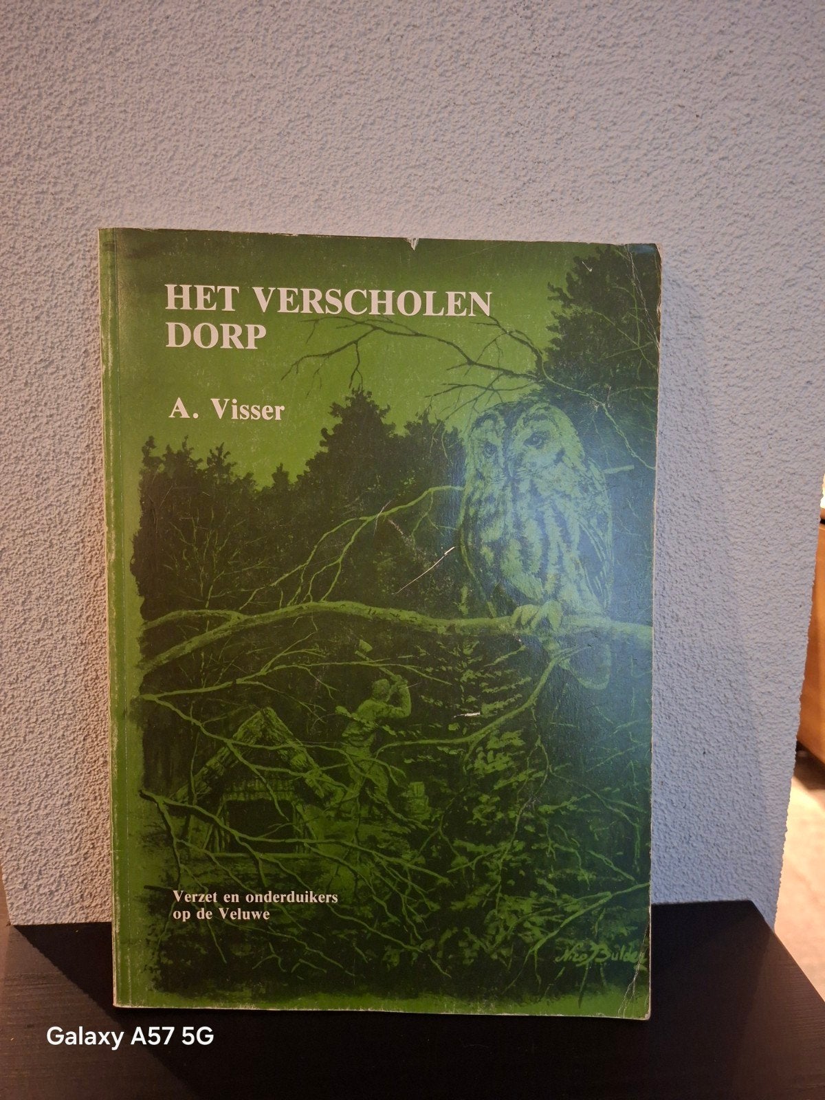 Het Verscholen Dorp - Verzet en onderduikers op de Veluwe, Ophalen of Verzenden, Algemeen, A. Visser, Tweede Wereldoorlog