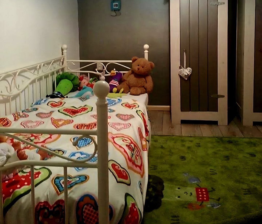 Meisjes bed 90 X 200, Huis en Inrichting, Ophalen, 90 cm, Eenpersoons, Wit