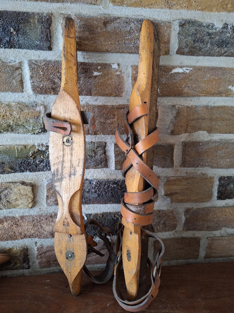 Antieke Friese doorlopers - Vintage winter decoratie, Antiek en Kunst, Ophalen of Verzenden