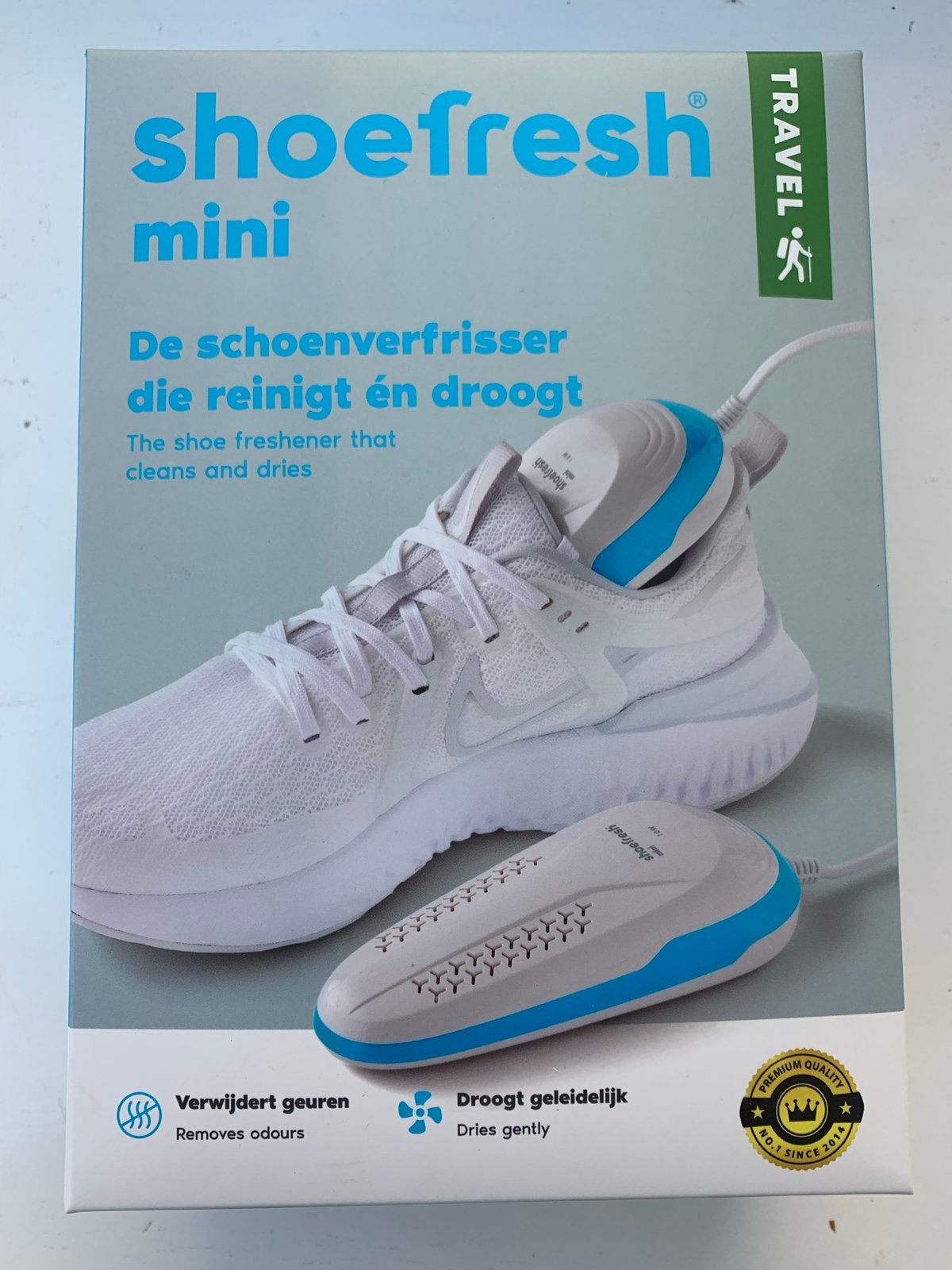 Shoefresh Mini Schoenverfrisser - Reinigt en Droogt, Kleding | Dames, Ophalen, Nieuw, Wit, Overige typen