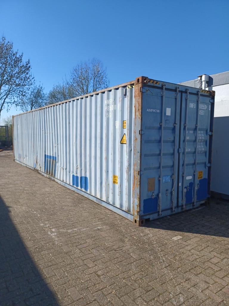 40ft High Cube Opslagcontainer, Ophalen