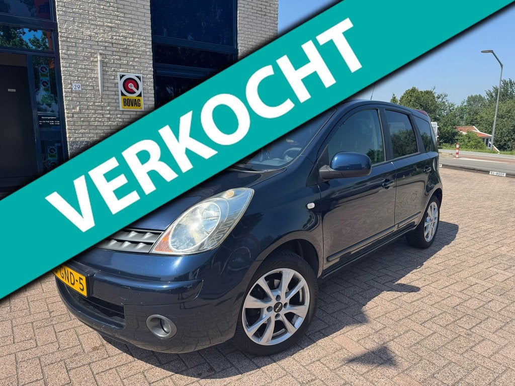 Nissan Note 1.6 Life Pack- automaat- NL auto, Auto's, Nissan, 15 km/l, Gebruikt, 750 kg, 4 cilinders