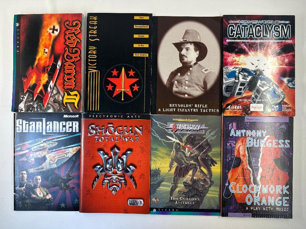 PC Big Box handleidingen bundel 8 stuks (2), Overige genres, 1 speler, Onbekend, Ophalen of Verzenden