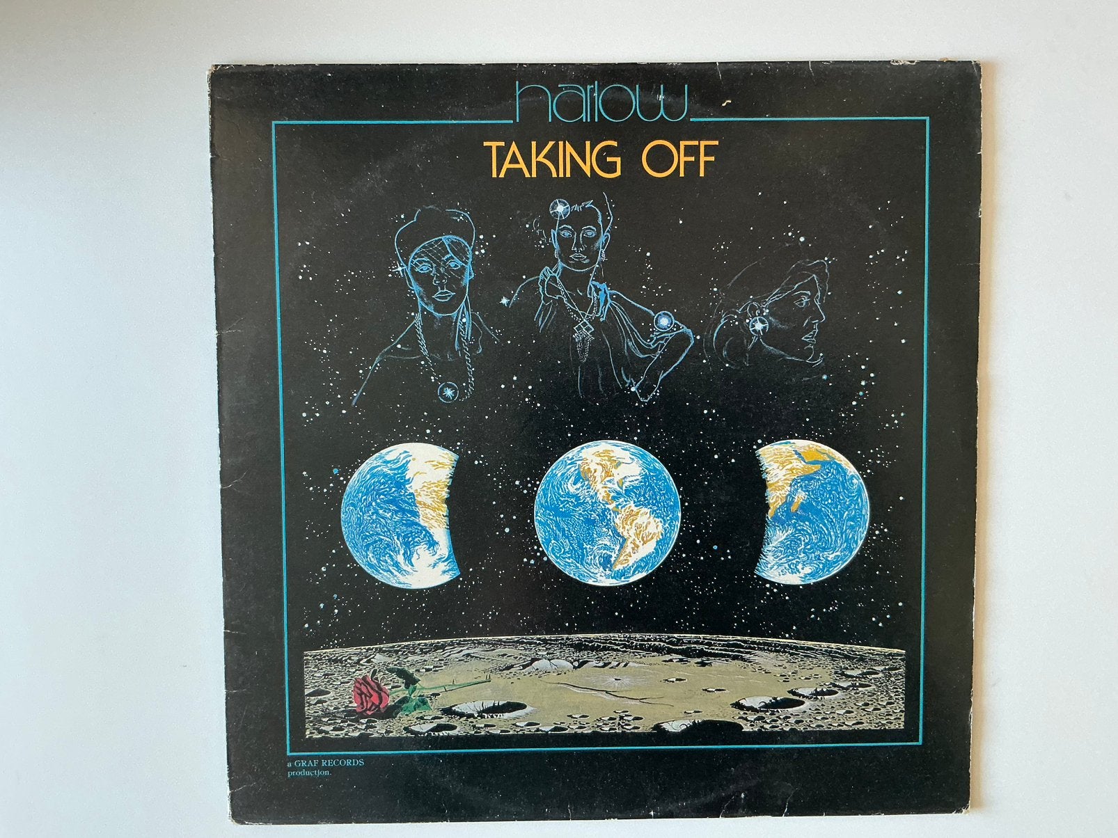 Harlow  – Taking Off LP disco, Cd's en Dvd's, Vinyl | Dance en House, LP, Gebruikt, Disco, 12 inch