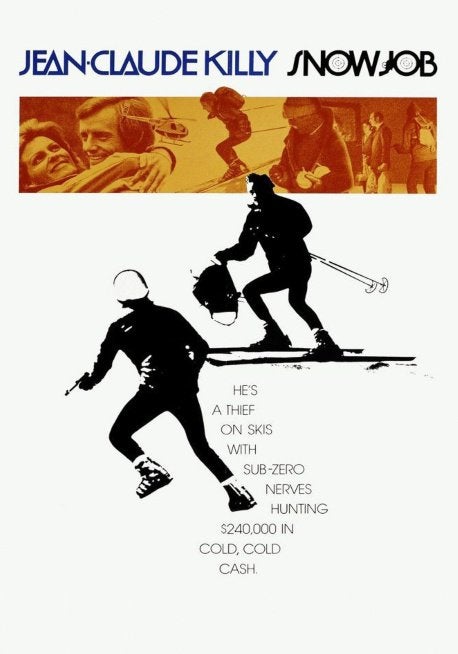 Snowjob (1972) DVD Jean-Claude Killy - Jaren 70 Ski Thriller, 1960 tot 1980, Alle leeftijden, Ophalen of Verzenden, Zo goed als nieuw