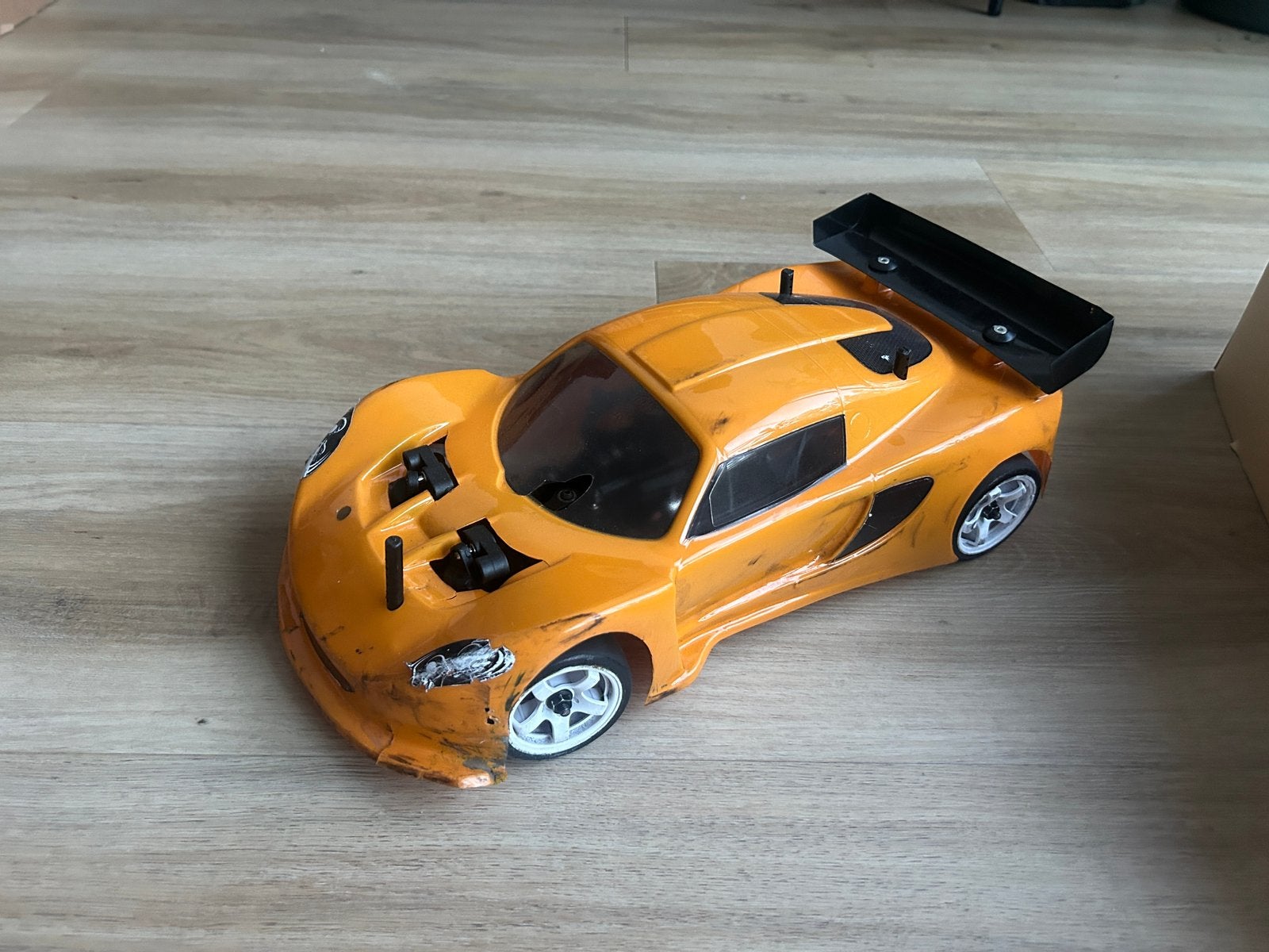 3racing Mini MG evo 1/10 m-chassis, Hobby en Vrije tijd, Elektro, Gebruikt, Verzenden, Schaal 1:10