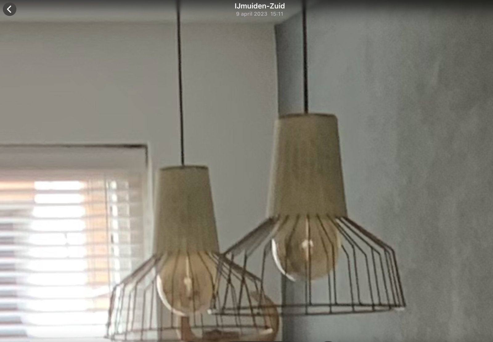 2 plafond lampen, Ophalen, Zo goed als nieuw