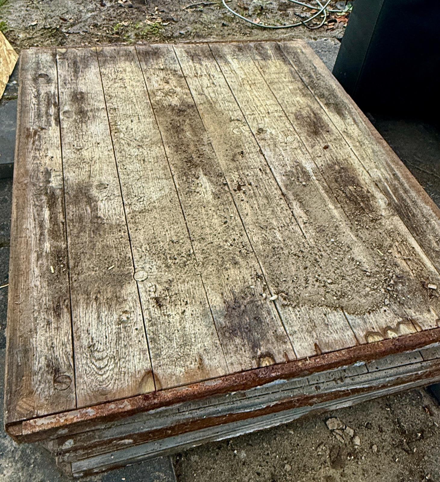 6 Steenschotten, Ophalen, Gebruikt, Hout