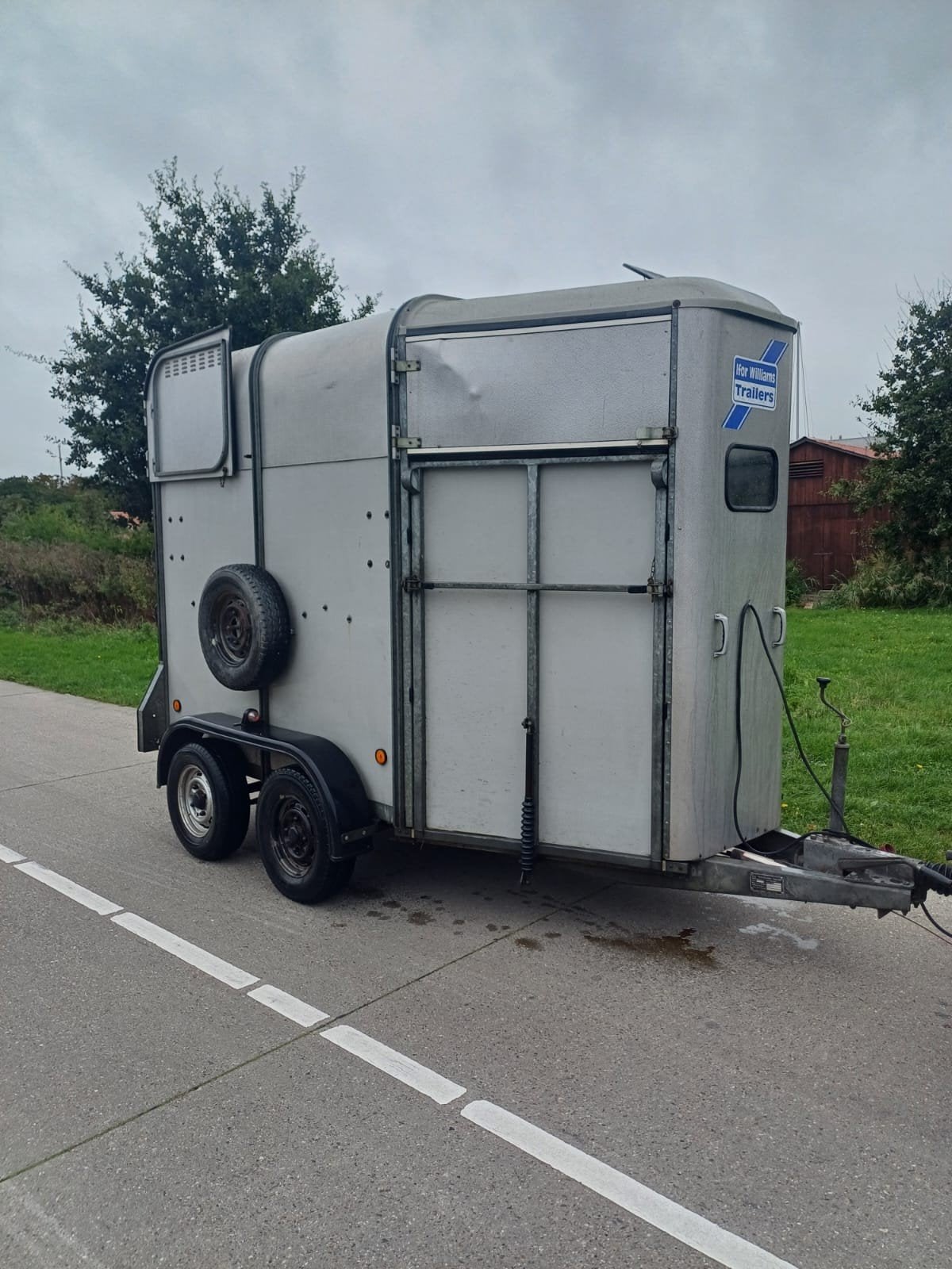 2-paards trailer ifor williams, Dieren en Toebehoren, Ophalen, Gebruikt, Aluminium, 2-paards trailer