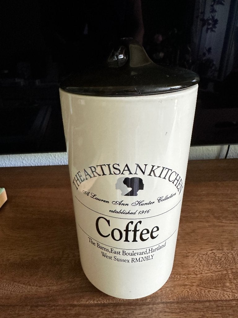 voorraadpot koffie, Huis en Inrichting, Voorraadpot, Ophalen of Verzenden, Zo goed als nieuw, Overige merken