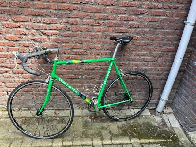 Gazelle Team TVM racefiets – frame 60 cm, Fietsen en Brommers, Fietsen | Racefietsen, Ophalen, Gebruikt, Aluminium, 57 tot 61 cm