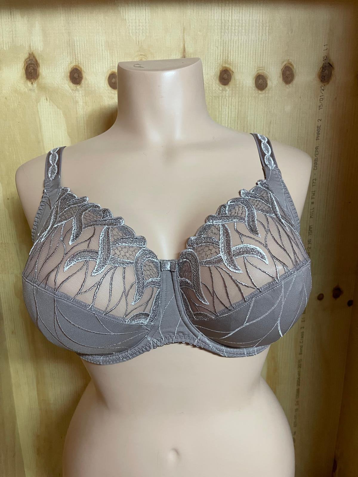 Louisa bracq bh 95e en 70g model julia taupe, Verzenden, Beige, BH