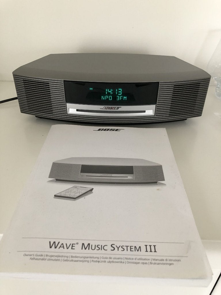 Bose Wave Music System III - als nieuw, Ophalen of Verzenden, Zo goed als nieuw, Cd-speler, Overige merken
