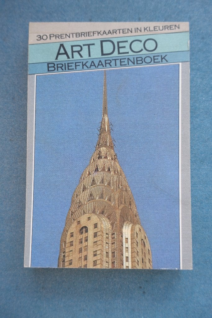 Art Deco briefkaartenboek, Boeken, Kunst en Cultuur | Beeldend, Zo goed als nieuw, Grafische vormgeving, Ophalen of Verzenden
